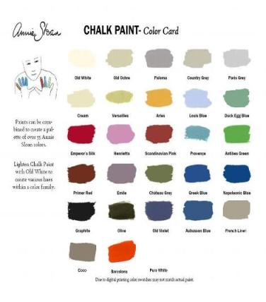 Gama de colores Chalk Paint